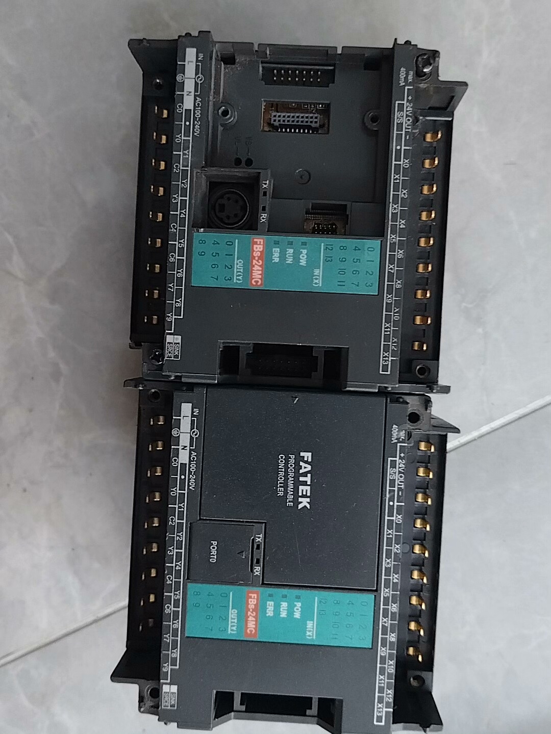 两个永宏，少了端子，功能正常，要的拿去玩