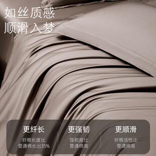 xh20奢风高端全纯棉床单床床上被套 A类140支长四绒棉件套轻棉xmj