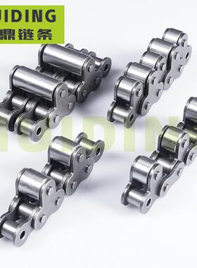 40-100R型带T顶滚轮轴承链条异工业地轨链条重721载型铝业顶滚链