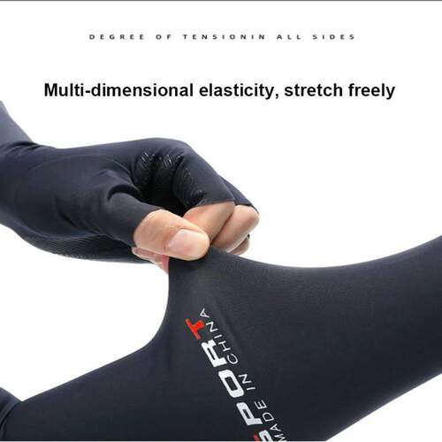 Cool Men Women Arm Sleeve Gloves Running Cycling Sleeves Fis