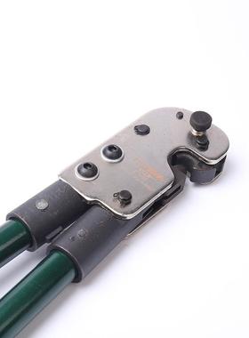 H-15端0大型Y.O子压K接钳棘轮式压接QOF钳压线钳压接钳端子钳