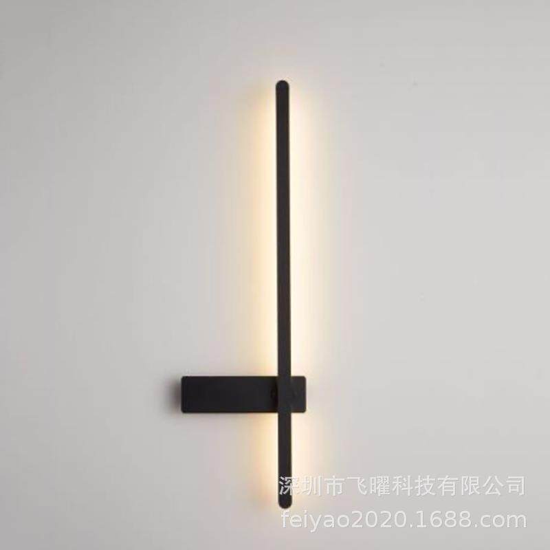 简约现代格栅灯设计师led长条墙角灯卧室床头灯轻奢楼梯装饰壁灯