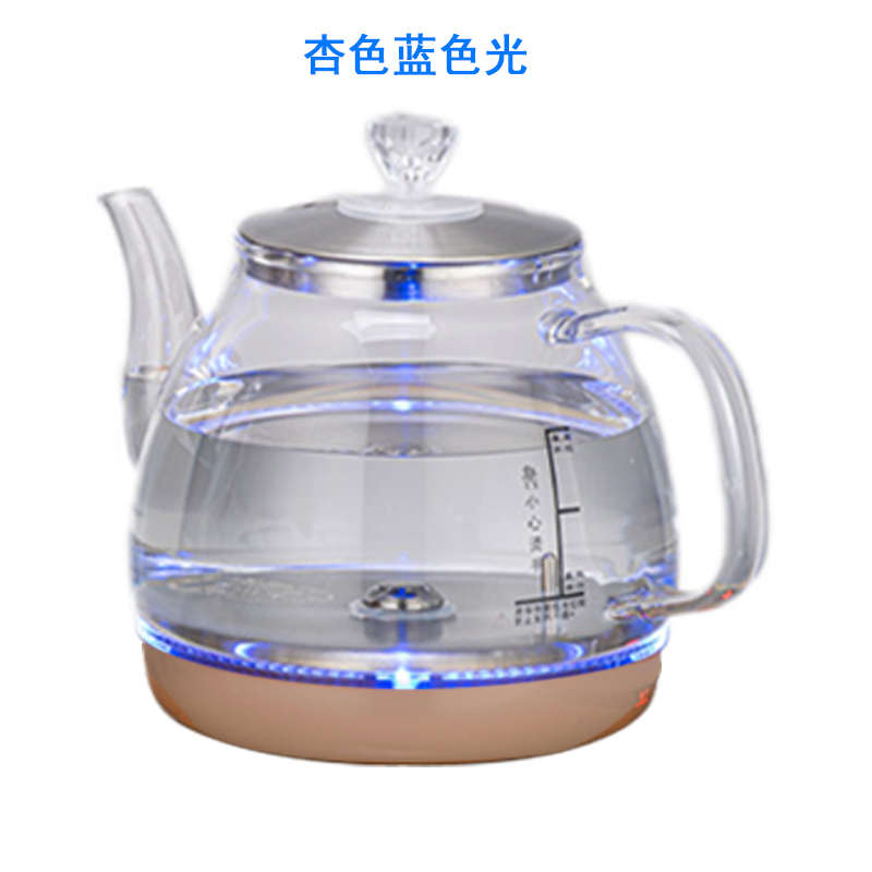 茶盘抽水配件茶壶烧水加水电热底部自动上水玻璃单壶茶桌台壶烧水