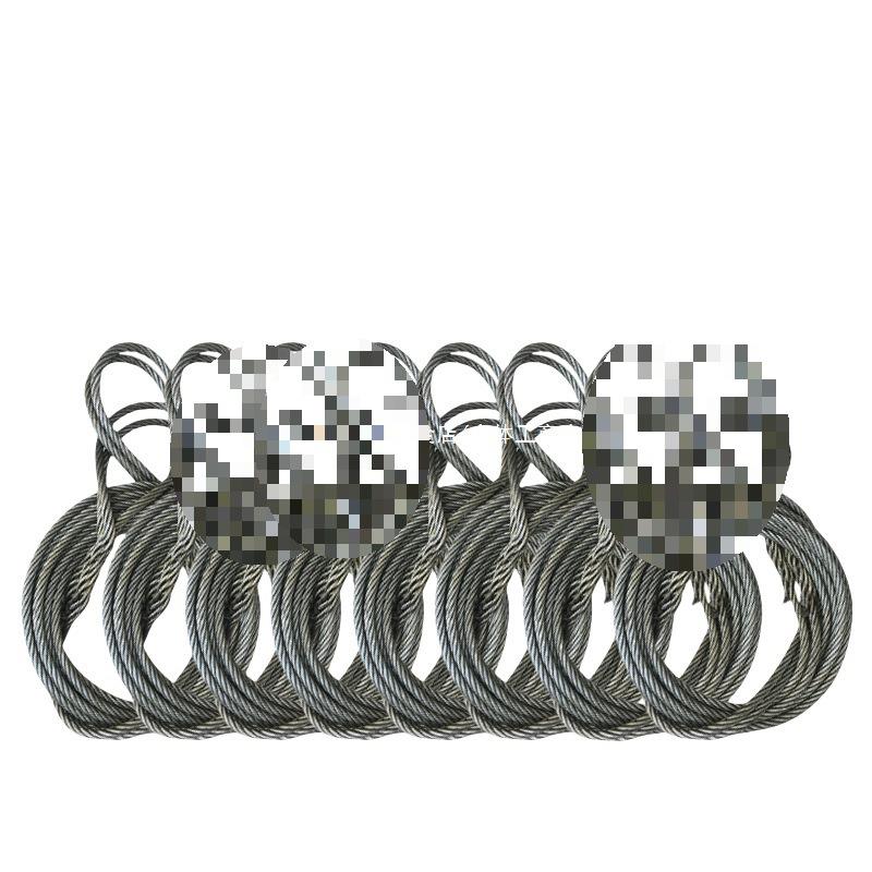手插编钢丝绳头编织吊钢丝绳套双扣索工具起10007983重吊车绳吊装
