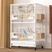 虎皮鹦鹉鸟笼大号新型豪华别墅鸟笼子玄凤八哥小太阳专用繁殖箱