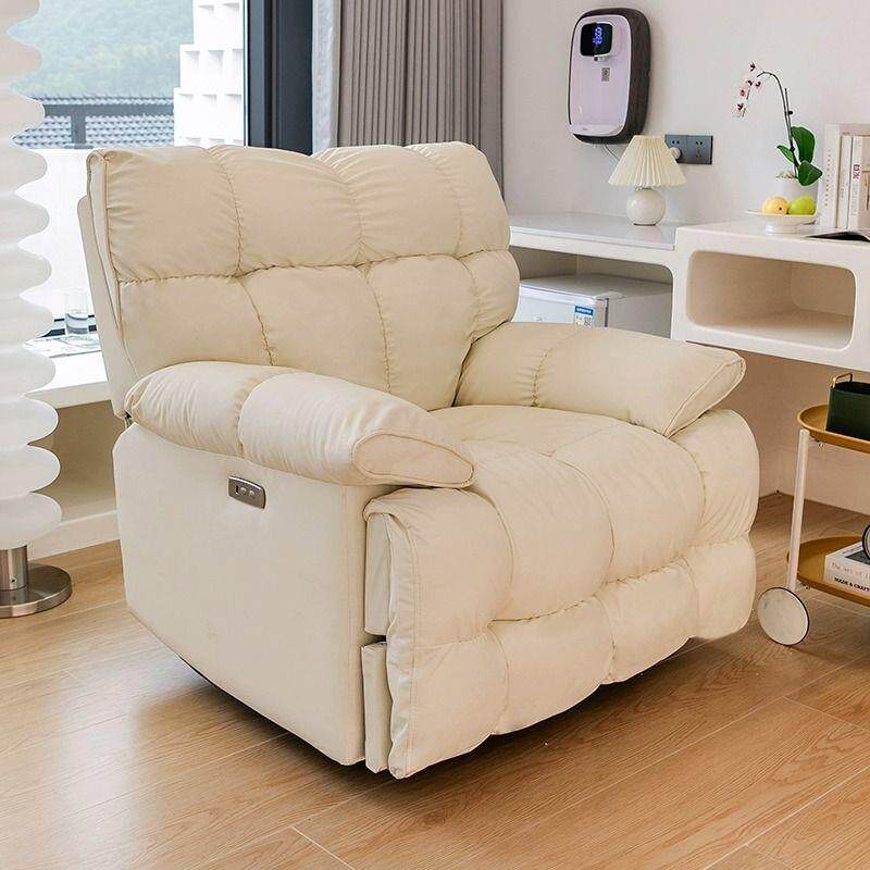 懒PFS59065人朵按云摩沙发椅空头等舱客太厅现代可躺电功动摇椅单