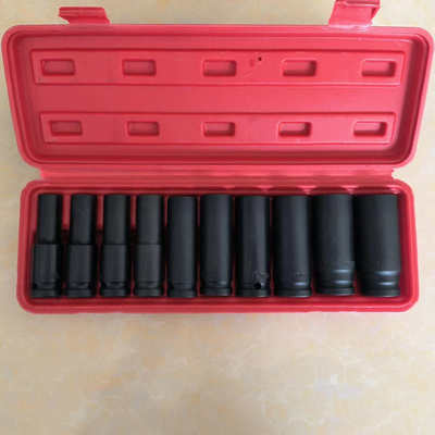 1/2气动六角加长套筒十二件套风炮六角套筒扳手工具扳手内六角套