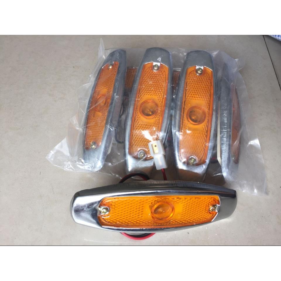 徐工吊车配件边灯 25k 25k5-1 20g 铁壳边灯 示廓灯 转向灯
