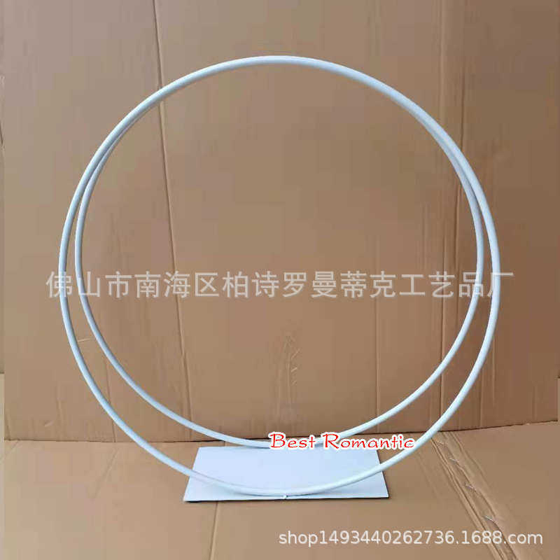 厂家直销婚庆用品铁艺双圈花架婚礼主桌装饰摆件双圈小拱门婚礼,节庆用品/礼品,吊顶纱幔,淘宝优惠券,粉丝福利购,淘宝优惠卷