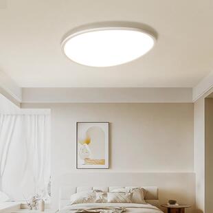 卧吸顶灯现代简约极简主灯书房e主卧989室灯护眼l间d高亮房中山灯