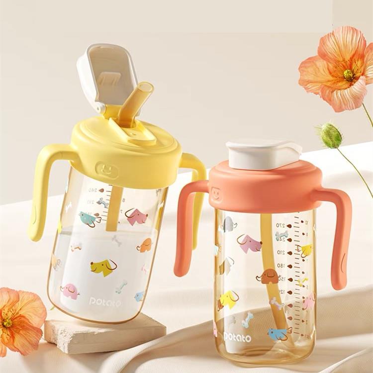 爆款Potato婴幼儿直饮吸管杯1-3岁儿童水杯PPSU大容量水杯