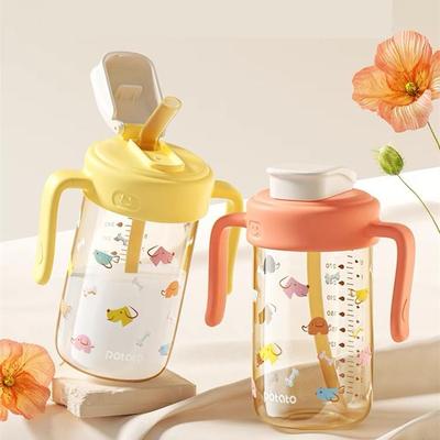 爆款Potato婴幼儿直饮吸管杯1-3岁儿童水杯PPSU大容量水杯
