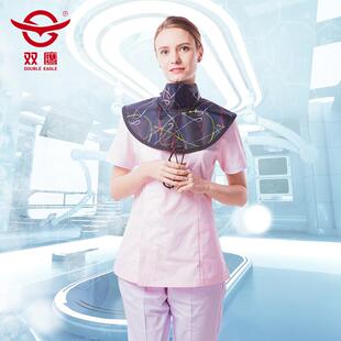 超柔软x射线防护铅围脖 CT介入放射手术颈部甲状腺防护美式大围领