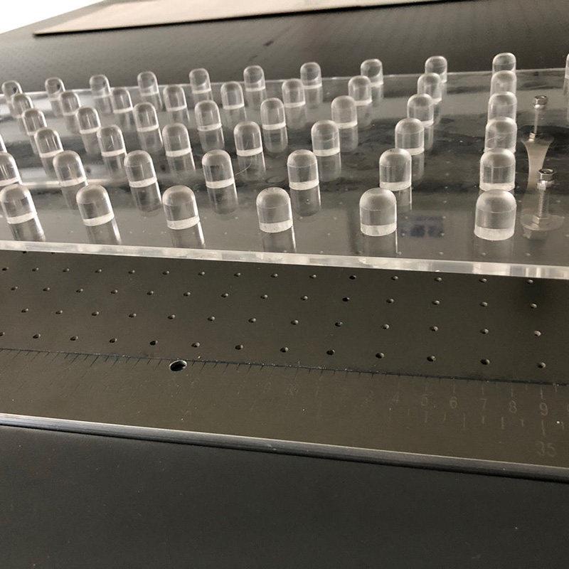 育苗盘打孔器穴盘压孔器手动小型穴盘播种器压坑器