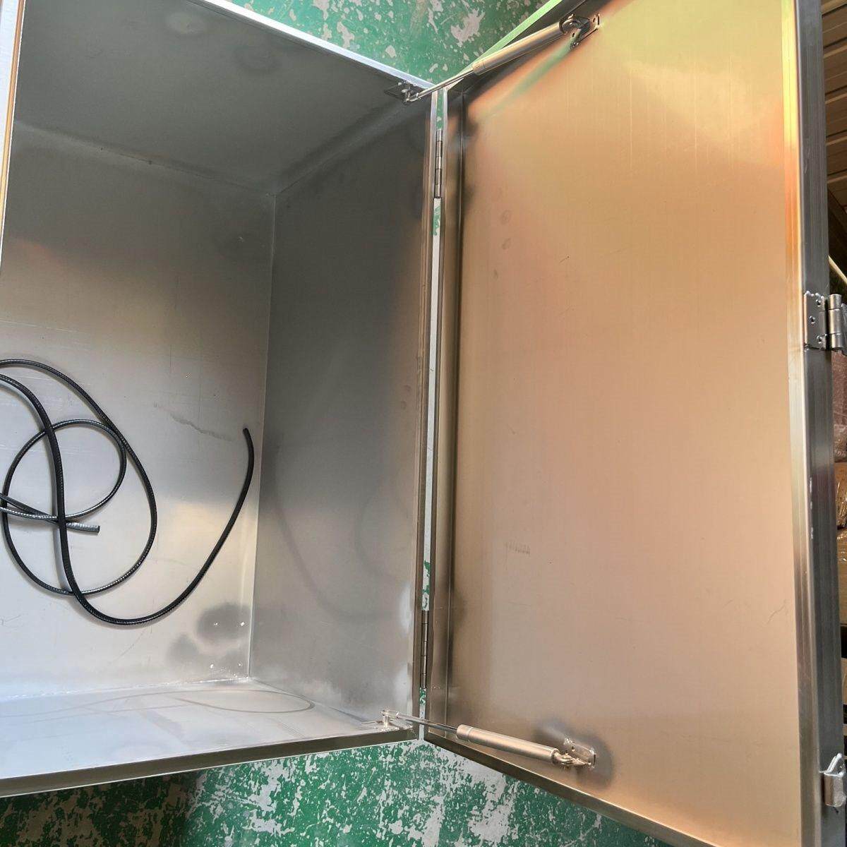 不锈钢工具箱加厚储物箱车载收纳家电后备箱维修大防水盒子工具箱