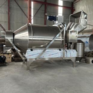自混动进料不锈钢滚筒搅机 化工原料末颗粒大RCP拌型粉卧式合机