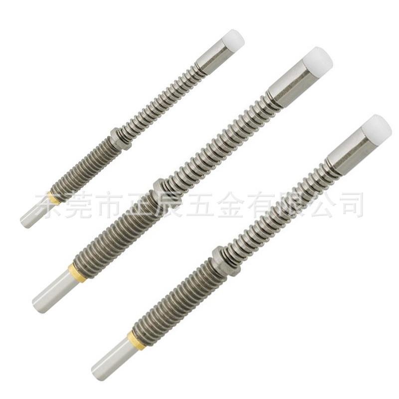不锈钢小径行程销JJPPN2-1.5/3-2.5/4-3.5/5-4.5固定弹簧销柱塞