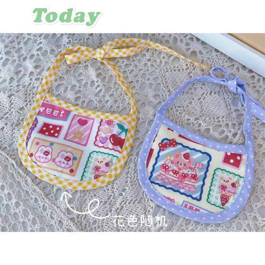 宠物狗狗猫咪日韩可爱甜美口水巾泰迪比熊小型犬幼犬围嘴围脖
