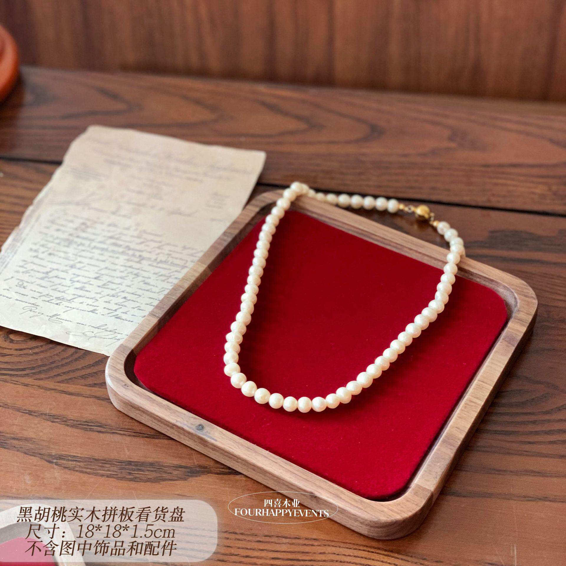 木质项链展示吊坠首饰首饰展示架