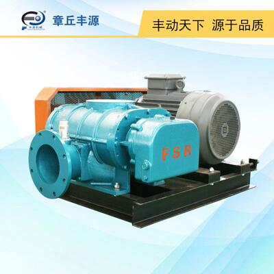 厂家现货污水曝气鱼塘增氧高压罗茨风机回转式低噪音 罗茨鼓风机