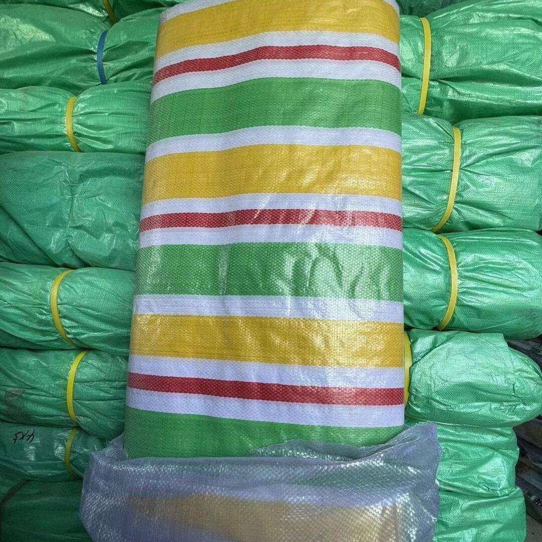 彩条布单双膜防水防雨抗晒聚乙烯彩条布三色布乌鲁木齐篷布直销