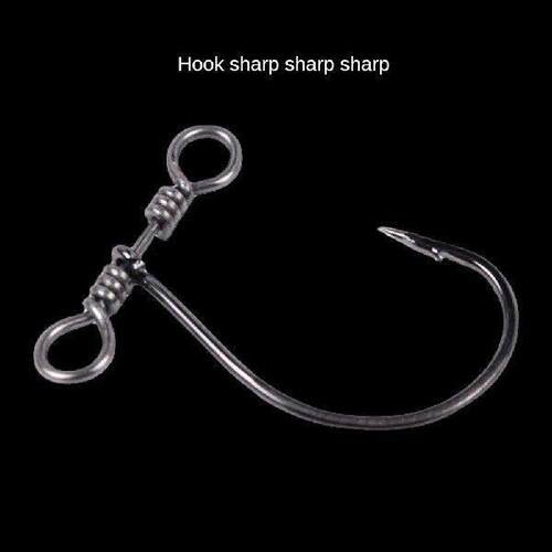 Down shot Rig Hook Drop Shot Hook Wide gap Worm Hook Swivel
