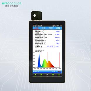 0.1米积分球LED单颗灯珠适配254MM小积分球OHSP 350M流明LM测试