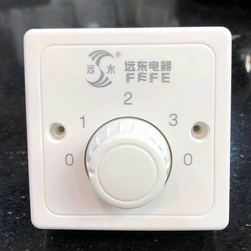 86型明装吊扇调速器快慢变速开关三档控制器顶扇电风扇调速开关