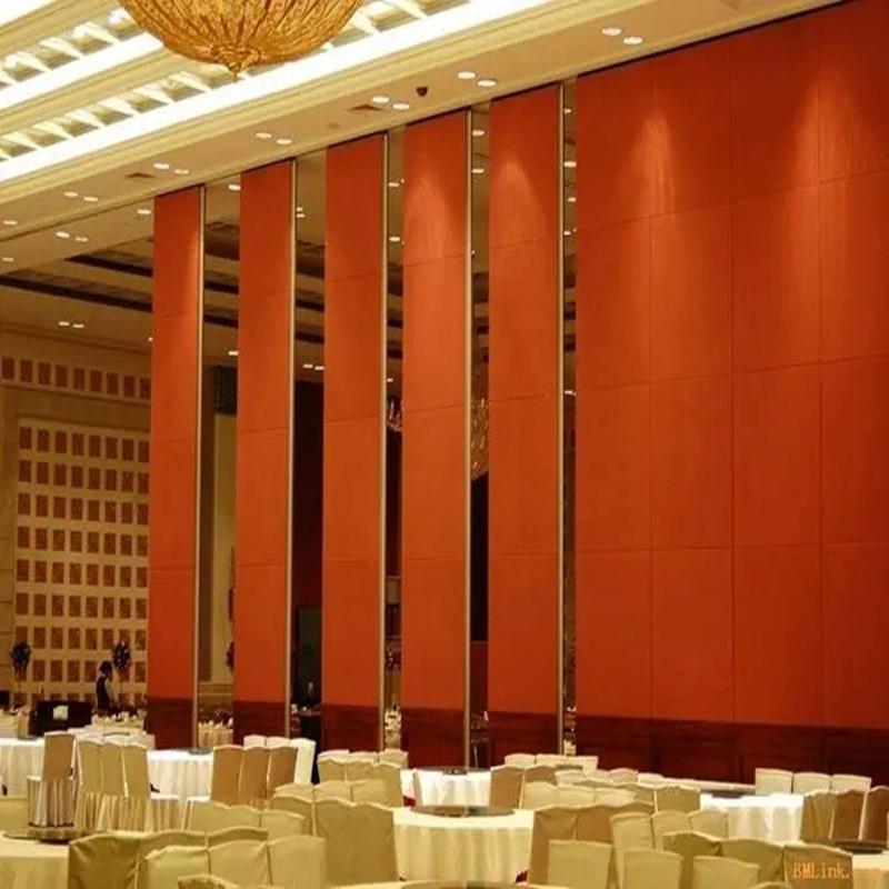 酒店活动隔断墙餐厅饭店隔断办公室隔音屏风折叠推拉门移动隔断墙
