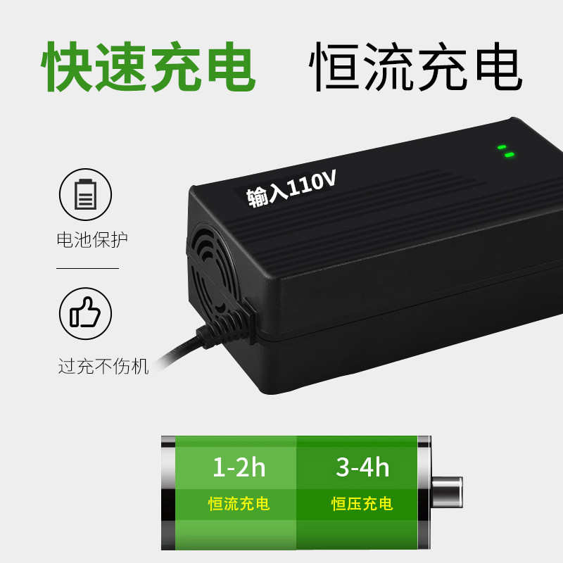 8v58充电器6v58.锂电池48v3a54专用台湾4v3a输入.锂离子.110v