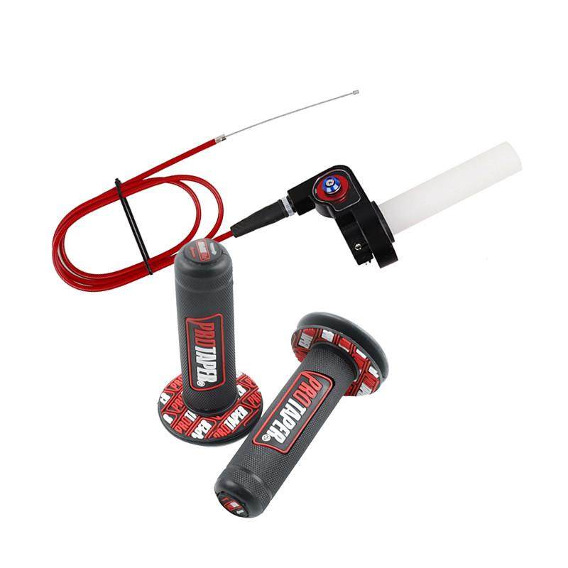 极盗者战狼波速尔北海CQR250 T24 6越野机车大扭油套装油门线座