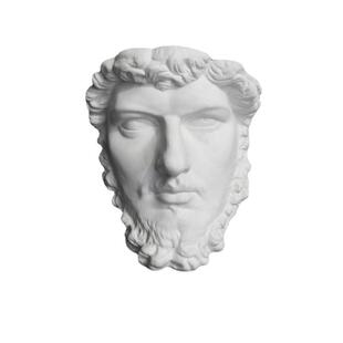 亚历山写大石膏MQY像头素像切实面面描石膏体生欧式摆件环创装饰