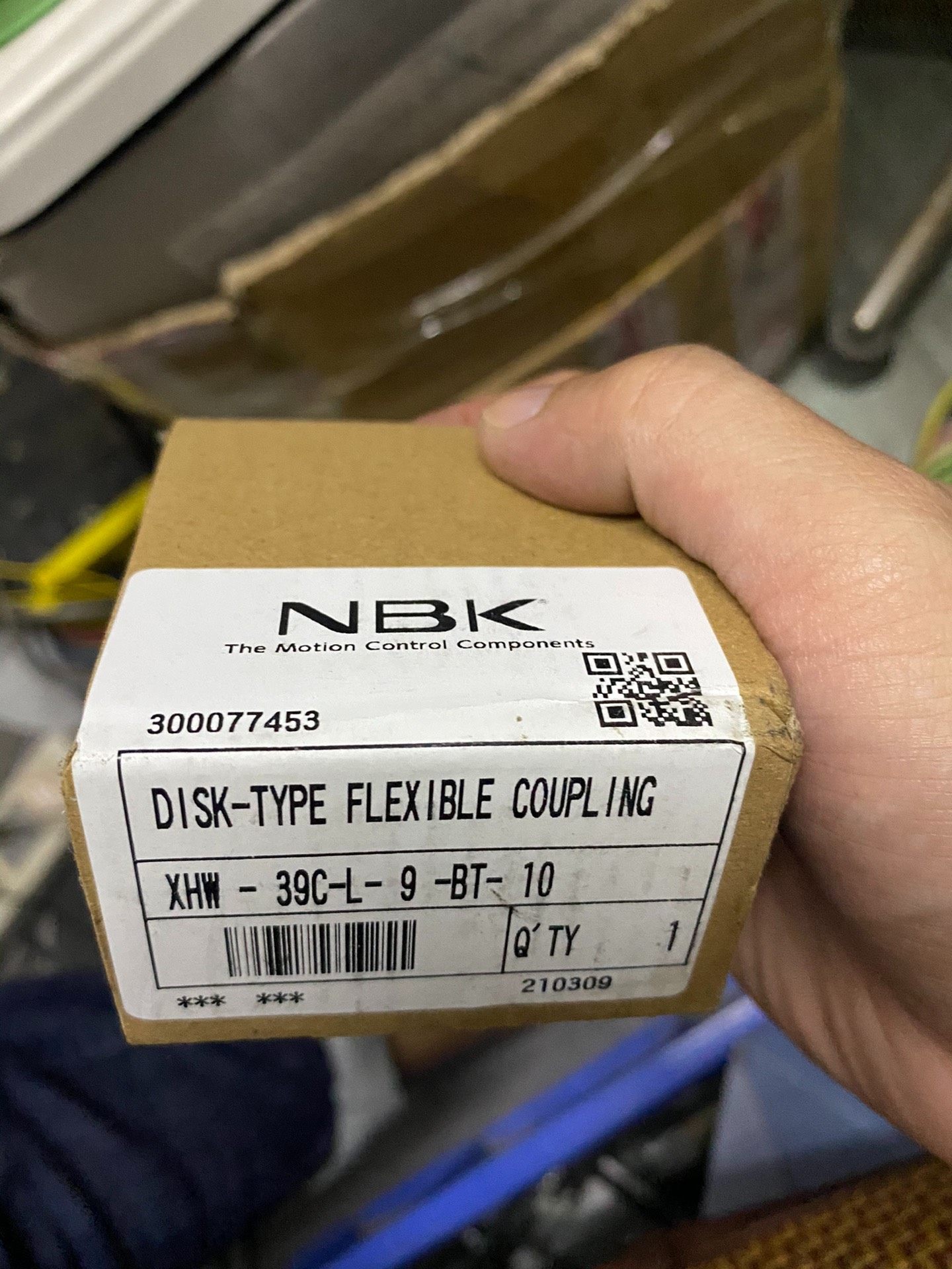 全新日本NBK（11.6）联轴器XHW-39C-L-9-BT