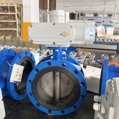 物联网电动蝶阀D971X-16CDN100球墨铸铁4GDTU无线控制