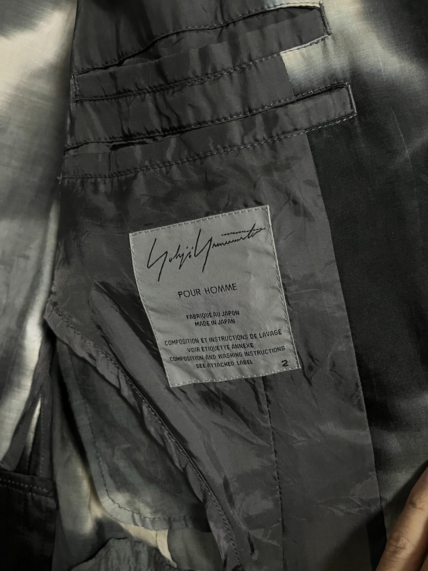 Yohji Yamamoto 14ss Ink Painting Set — front