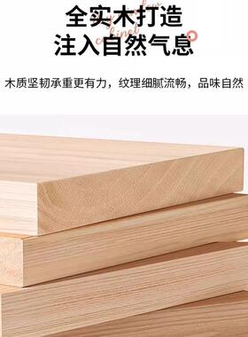 实木飘窗柜柜柜家矮用置物落地日式TOX书柜收纳柜子地储架物格子