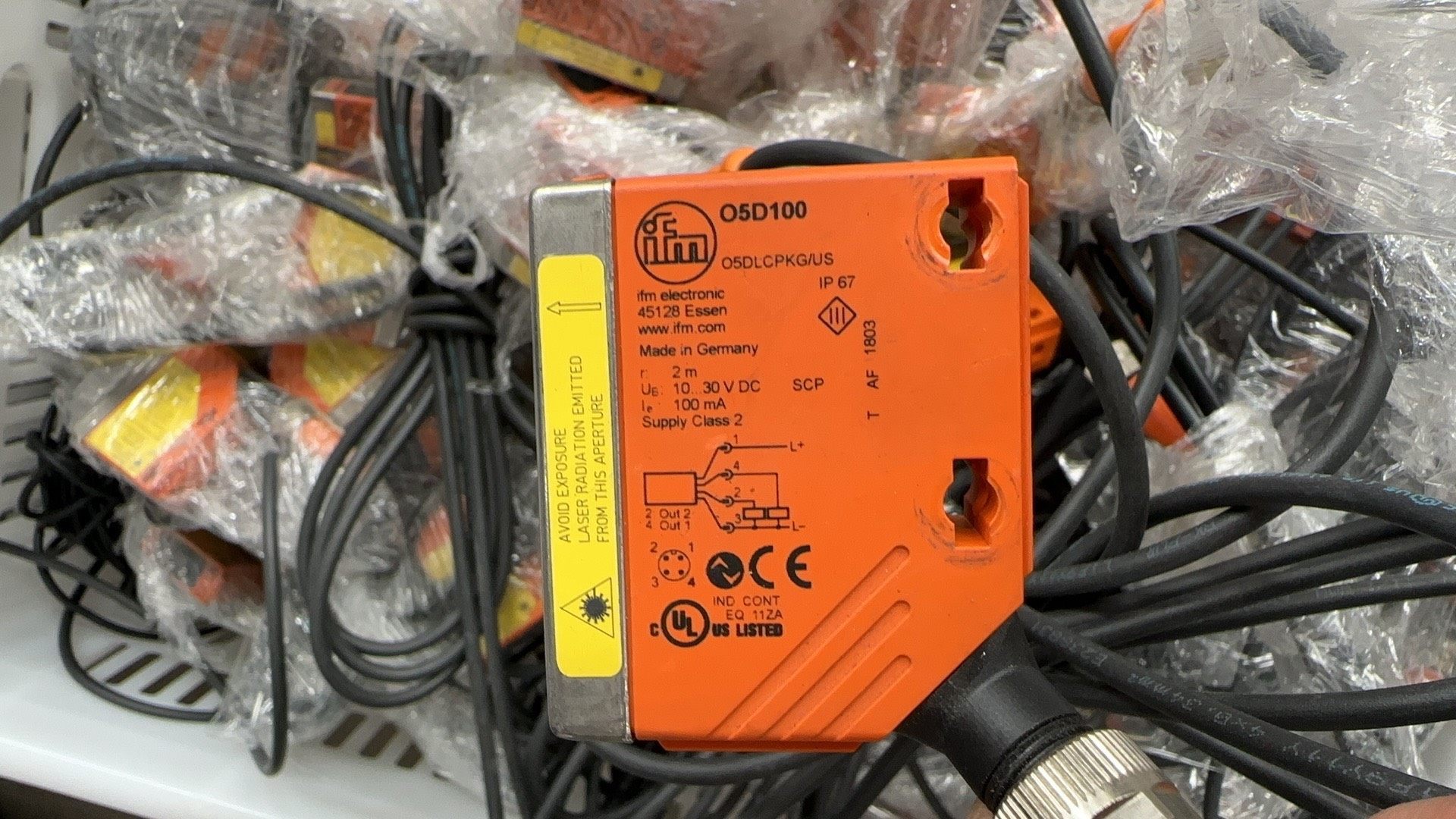 易福门O5D100激光传感器