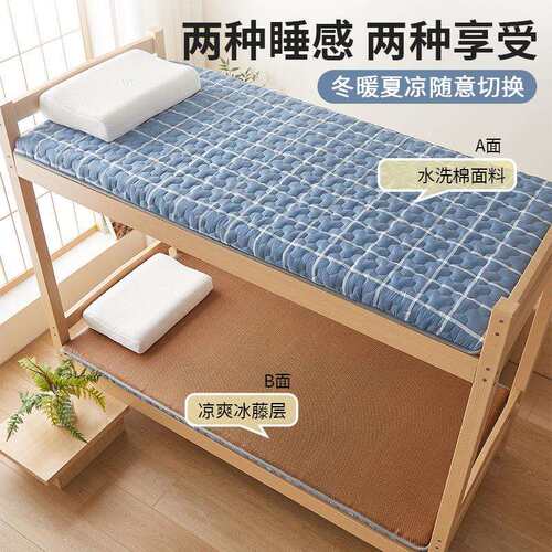 床垫软垫学生保宿zwtxsmcd舍单人床褥护垫褥子家双用租房人垫薄款