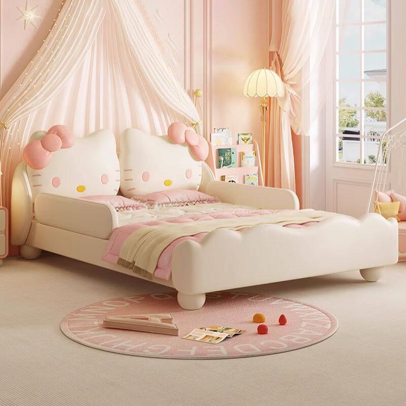 Hellokitty儿童床女孩梦幻公主床小岛人床新款小户型房间卧室床