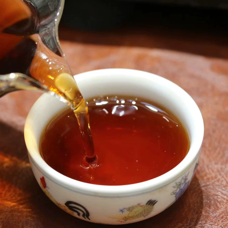 熟普老茶清倉尾貨2015年冰島熟茶龍珠普洱茶熟茶500克包郵 普洱茶 BUASHOP普洱老茶