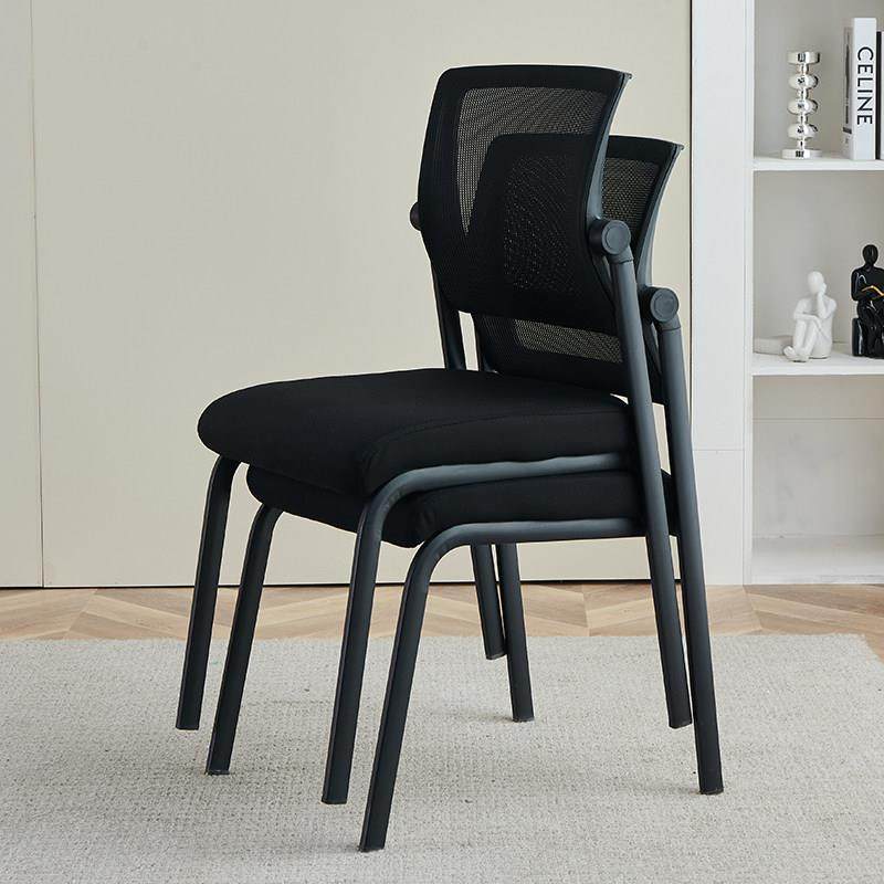 简约会议椅黑色网布四脚会客椅员工培训椅可叠放职员办公椅电脑椅,商业/办公家具,会议椅/会客椅,淘宝优惠券,粉丝福利购,淘宝优惠卷