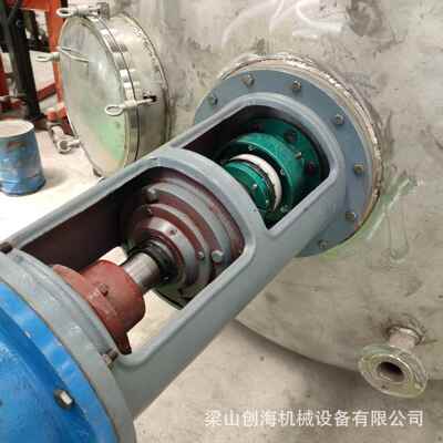 内抛不光钛酸应釜 钡30FYF-50004反不锈钢硝酸铁反应釜 304锈钢溶