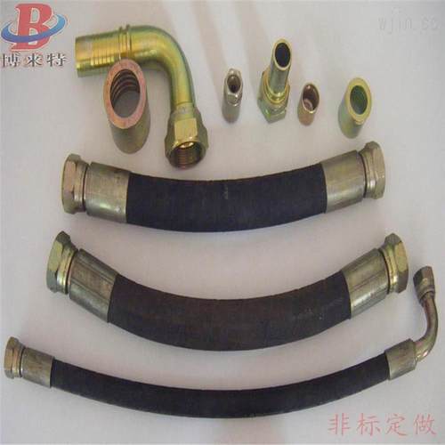 生产钢丝缠绕胶管大口径吸排水胶管法兰盘式大口径高压胶管