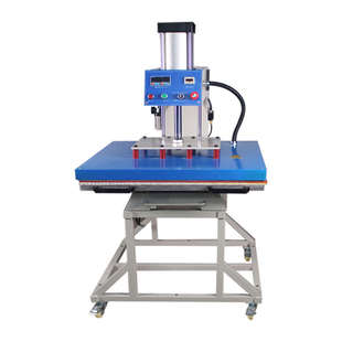 90cm 裁片印花锦旗奖牌压烫机70 抽拉式 气动单工位半自动抽拉服装