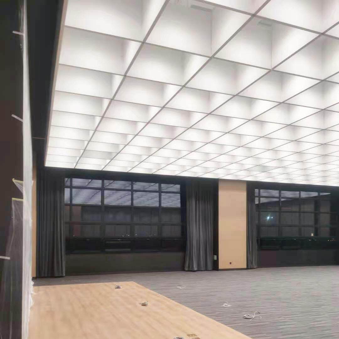玻纤吸音板悬挂垂片公室玻纤吸声体吸声板装饰材料吸音天花板