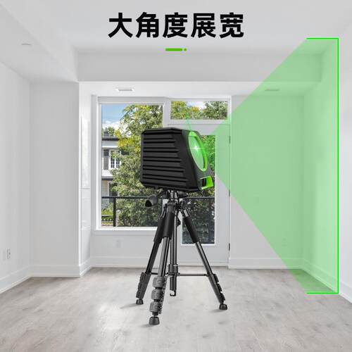 Huepar高精度2线水平仪室外2线投线仪，欧司朗光源