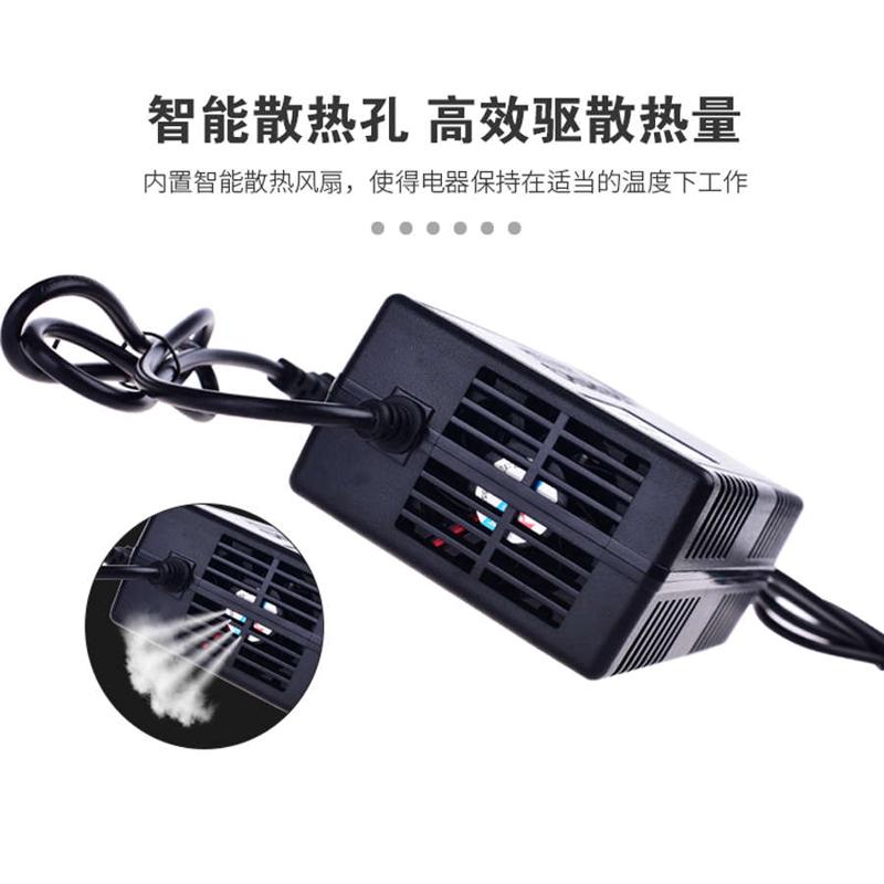 磷酸三元锂锂电池铁72v84v886v2伏87.充电器聚合物.大功率5a8a1