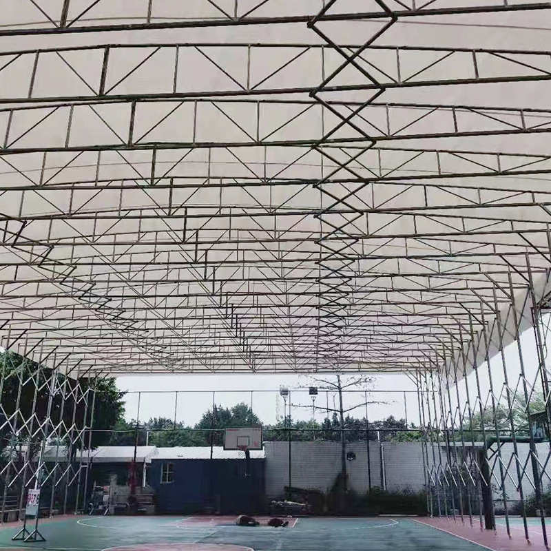 防水蓬遮阳遮阳雨电动棚可雨棚通道推拉折叠仓库大型厂家户外定制