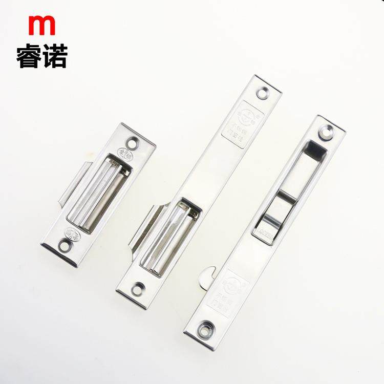 90型不锈钢门窗锁老式铝合金平移窗自动锁推拉门手动钩锁窗户锁扣