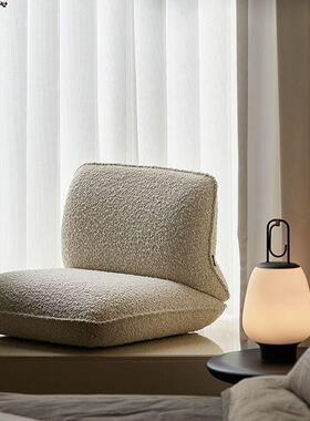 懒人沙发榻米靠人云榻浮简约日式飘窗米单XKW椅凳子小椅子床上背